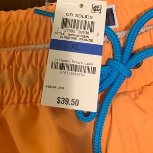 Men’s Club Room Swim Trunks NWT
